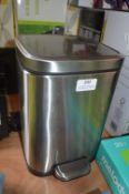 *Stainless Steel Pedal Bin