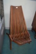 *Slatted Garden Chair