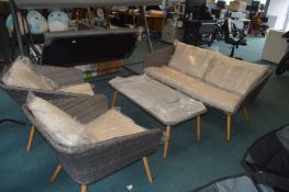 *Aldi Garden Line Rattan Effect Suite Comprising T