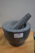 Granite Pestle and Mortar