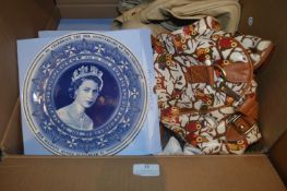 Wedgwood Wall Plates, plus Handbags, etc.