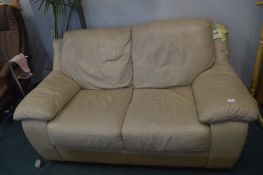 Two Seat Leather Sofa