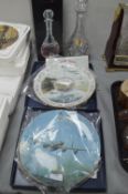 Coalport Commemorative Wall Plates, and an Elizabe