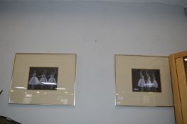 Pair of Ballerina Pastel Studies by Dawn Brewer 19