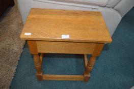 Oak Peg Stool