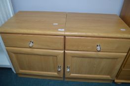 Pair of Bedside Cabinets