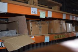 *Contents of Shelf to Include Assorted Brackets