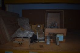 *Six Boxes Containing Left and Righthand Brackets, and Stacking Bars