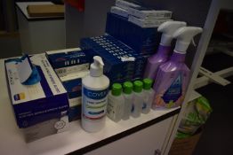 *Quantity of Flow Flex Covid Tests, Gloves, Sanitiser, etc.