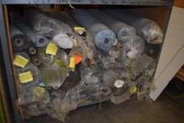 *~38 Rolls of Assorted Bonded and Other Fabrics Suitable for the Upholstery of Office Screens and