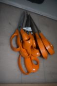 *Six Pairs of Fiskars Upholstery Scissors