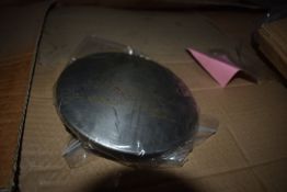 *~100 6.5” Metal Dome Caps