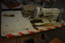 *Seiko Sewing Machine on Bench