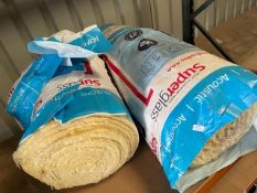 *3 Rolls of Rockwool Insulation