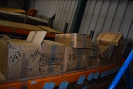 *Contents of Top Shelf to Include Assorted Brackets, etc.