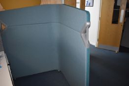 *Office Partition on Castors 60.5” wide