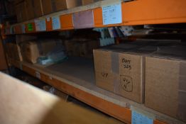 *Contents of Shelf to Include Brackets, Nameplates, etc.