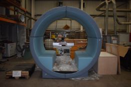 *Contemporary Style Circular Seating Area