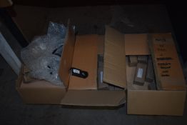 *Three Boxes of Flyby Brackets etc.