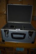 *Box of Four Aluminium Flight Cases