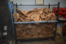 *Mobile Steel Stillage and Contents of Corner Carboard Protectors