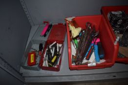 *Assorted Tools, Drill, Washers, Plastic Brackets, etc.
