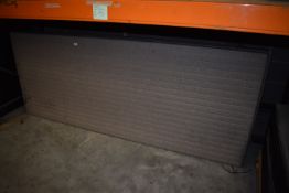 *Three Brown Fabric Screens 38”x84” long