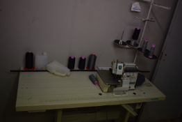 *High Speed Overlocker with Bobbin Frame and Bench