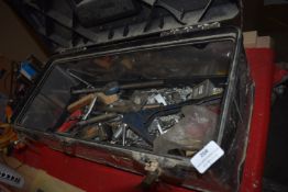 *Stanley Toolbox Containing Various Hand Tools etc.