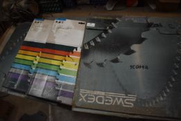 *Four Pairs of Stehle and Swedex TCT Saw Blades