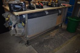 *8ft x 4ft Worktable on Adjustable Legs (collection by appointment)