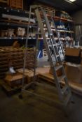 *Aluminium Six Tread Warehouse Steps