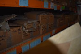 *Contents of Shelf to Include Nameplates, Memo Plates, Brackets, etc.