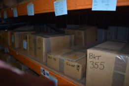 *Contents of Shelf to Include Assorted Brackets