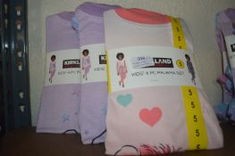 3x Kirkland Girl’s Pyjama Sets Size: 5 years