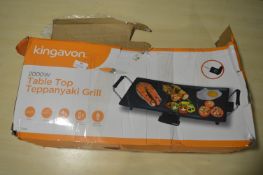 *King Avon Tabletop Teppanyaki Grill
