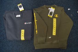 2x Champion Kid’s Jumpers Size: 7-8 years