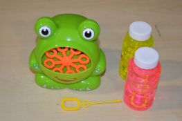 *Frog Bubble Maker
