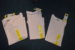 *3x Fila Pink Tops Size: S