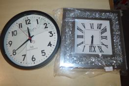 *Two Wall Clocks (damaged)