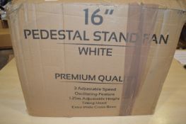 *16” Pedestal Stand Fan