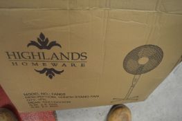 *16” Pedestal Fan