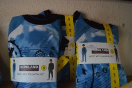 2x Kirkland Kid’s Pyjama Sets Size: 5 years
