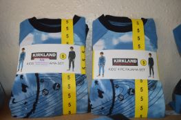 2x Kirkland Kid’s Pyjama Sets Size: 5 years