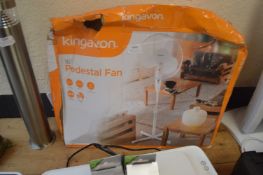 *King Avon Stainless Steel Pedestal Fan