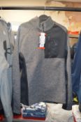 *Spyder Grey & Black Zip-Up Jacket Size: M