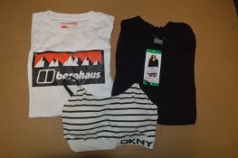 *1x XL Black Check Sweater, 1x Berghaus Top and 1x