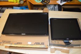 *Ypinva Monitor, and a Philips Monitor
