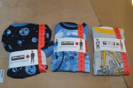 3x Boy’s Pyjama Sets Size: 6 years