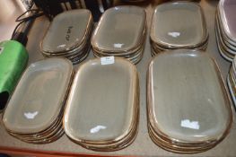 *~36 Genware Porcelain Rectangular Plates 9.5